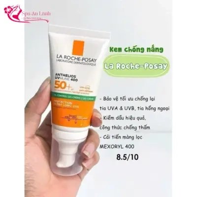 Kem chống nắng giảm bóng nhờn La Roche Posay Anthelios UVMUNE 400 Oil Control Gel-Cream